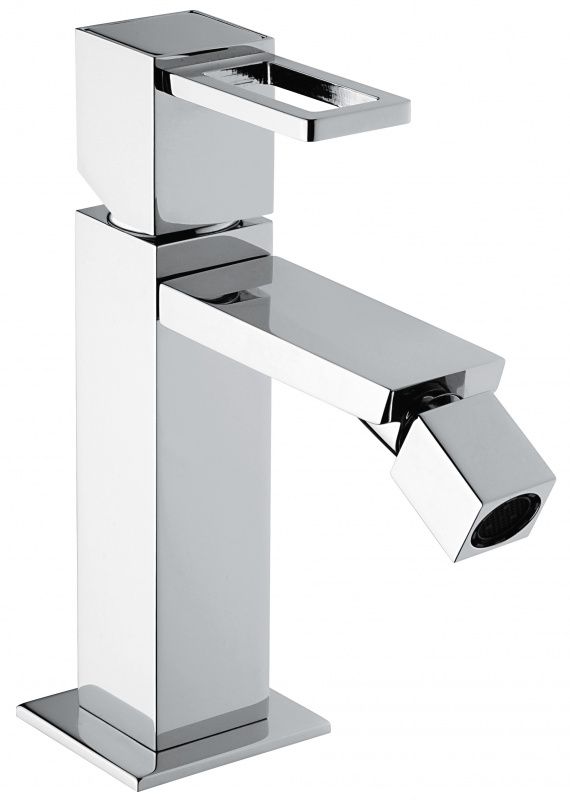 26004LACR Смеситель Gea с донным клапаном "click-clack" для биде, цвет хром EMMEVI