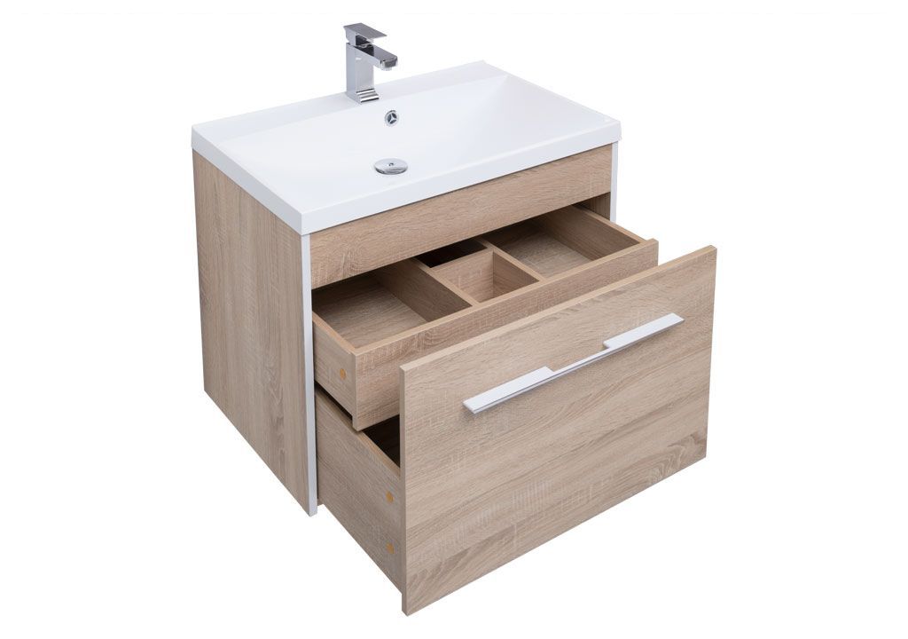 Мебель для ванной Aquanet Августа 75 дуб сонома 00225247 - Вид №3