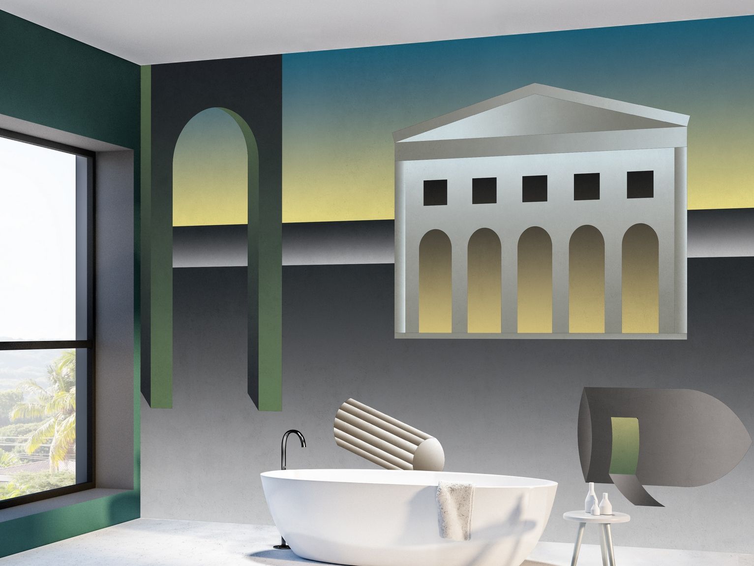 Обои с пейзажами Jannelli&Volpi POSTMODERNO#2 ARCH-00086187
