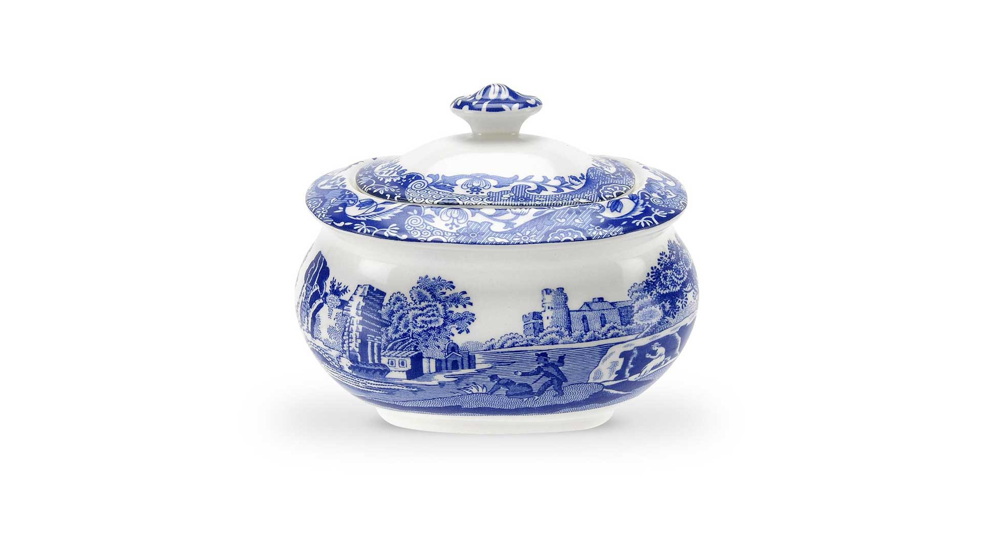 10669926 Spode Сервиз чайный Blue Italian Голубая Италия на 6 персон 20 предметов Фаянс  - Вид №2