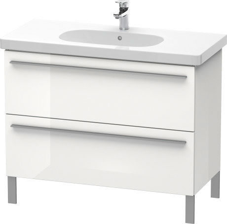 XL651704040 X-Large Тумбочка напольная Черный глянцевый лак Duravit - Вид №2