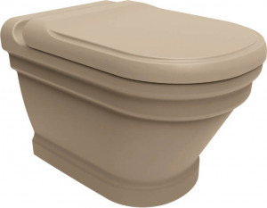 AN320-00CM00E-0000 ANTIK Унитаз подвесной с биде КАПУЧИНО Creavit Antik