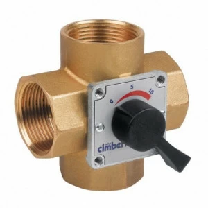 CIMBERIO CIM 684 12 Четырехходовой смесительный клапан с ручным управлением CIM 684
