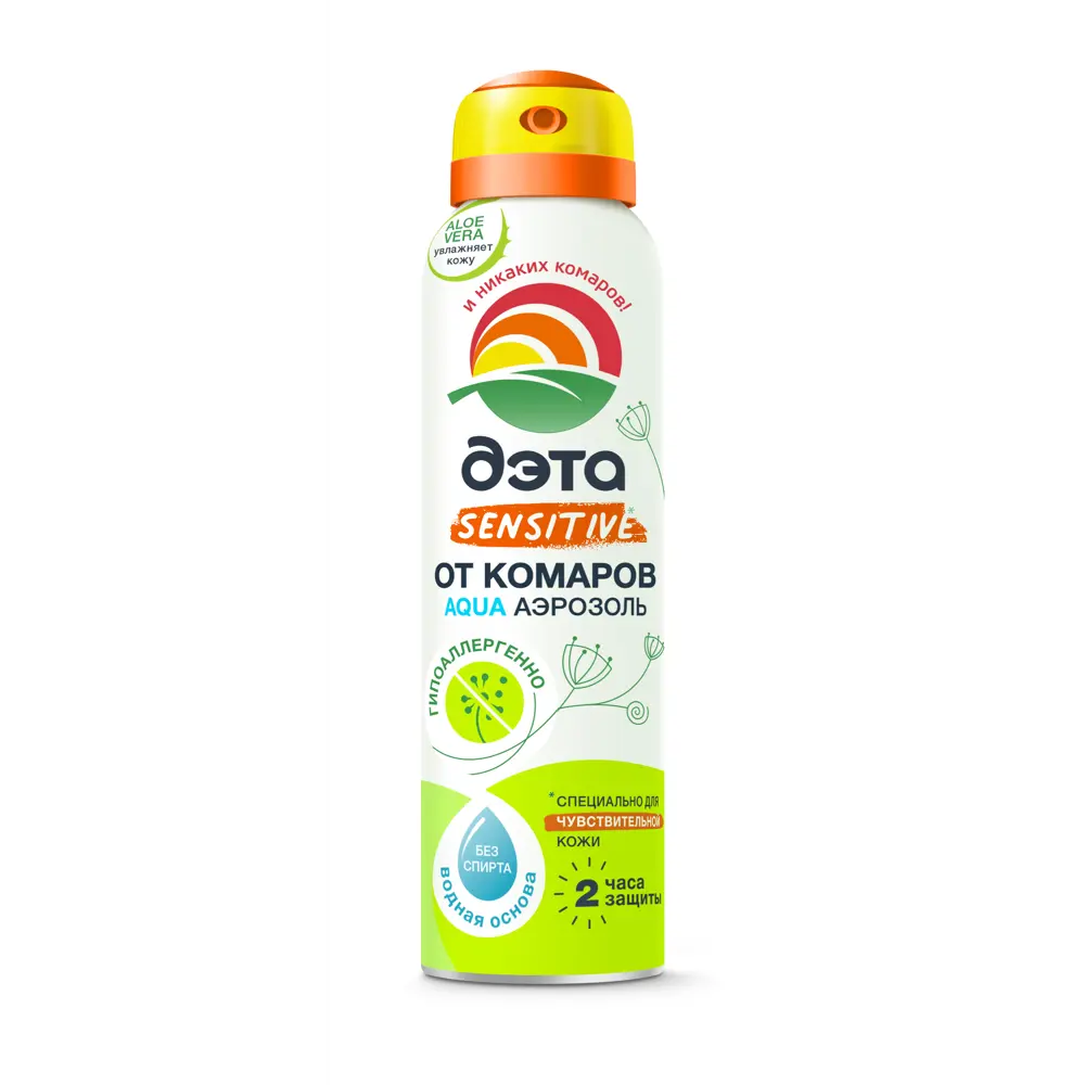 Репеллент от комаров Дэта аэрозоль Santreyd STLM-2086658