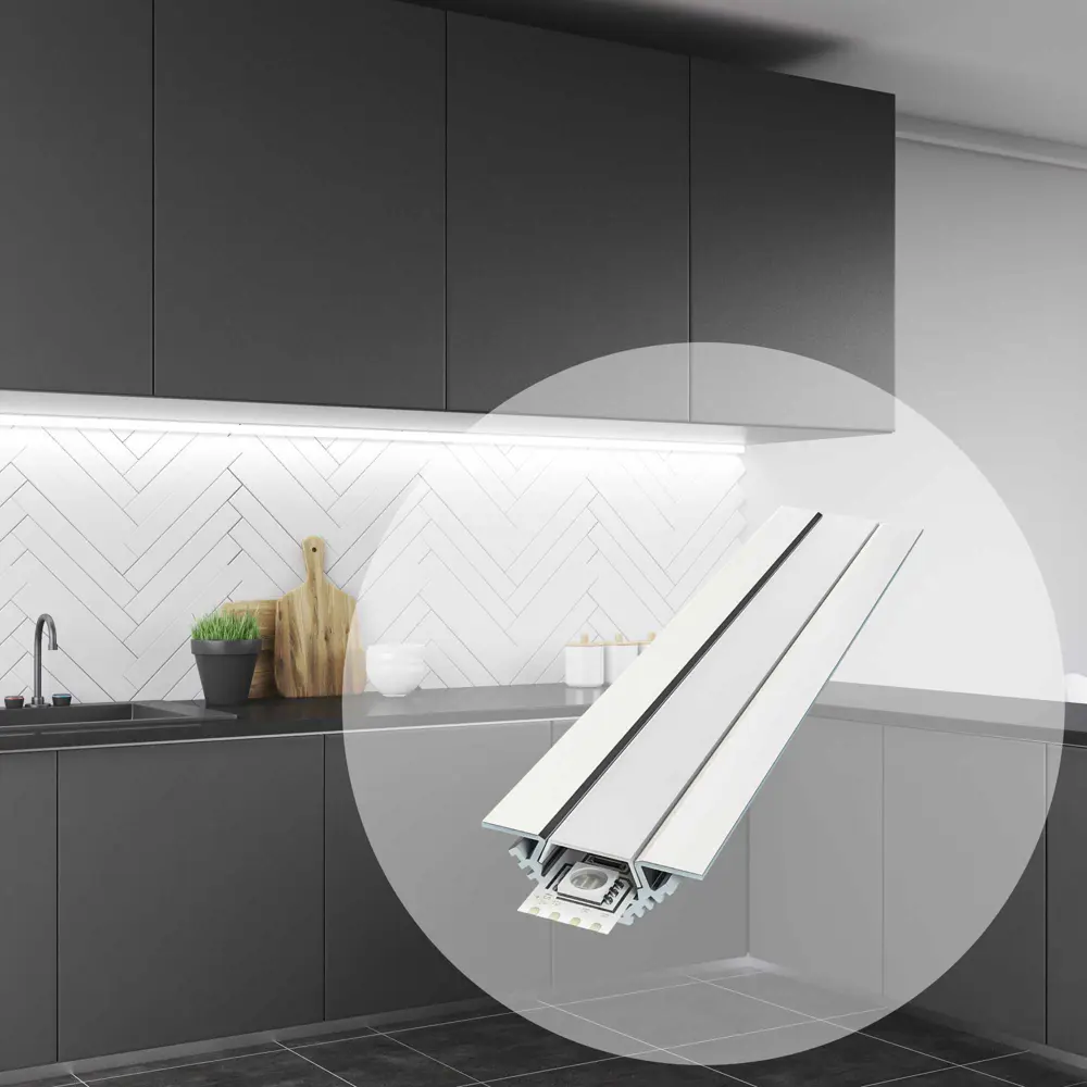 Профиль для светодиодной ленты угловой 2 м APEYRON STLM-2093136