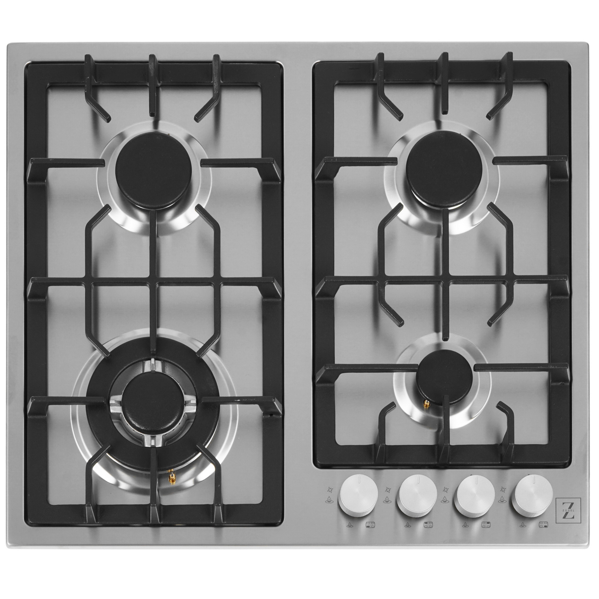 5361942 Газовая варочная поверхность ZUGEL ZGH601X STDN-0098263