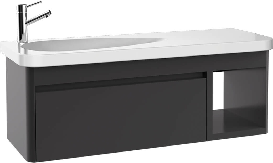 PN2160.01.GR Боковой шкаф Creavit  - Вид №1