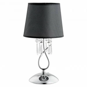 Настольная лампа Alfa Baron 11488 ALFA КЛАССИЧЕСКИЕ 194800 Прозрачный;серебро;черный
