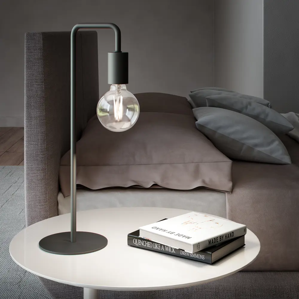 Настольная лампа рабочая KREAFORTA «Irbit» цвет черный STLM-2010054 - Вид №9