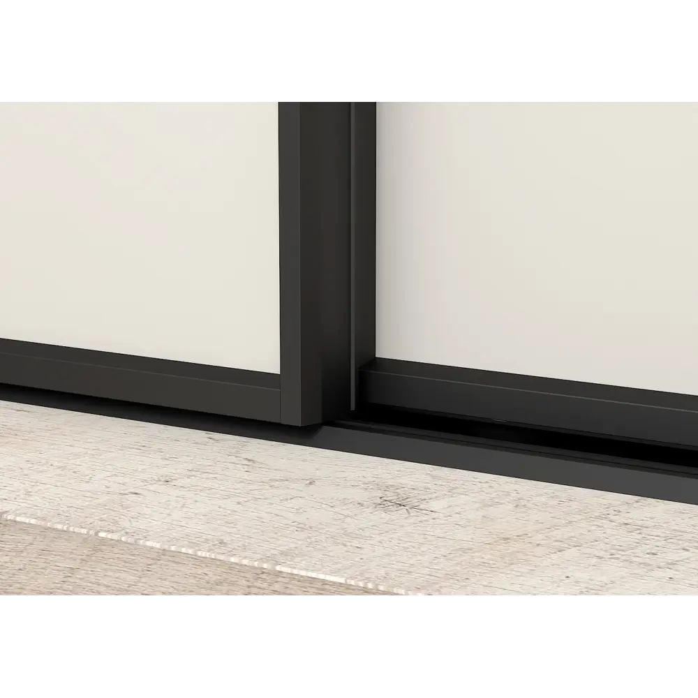 Дверь-купе KONSENSA 225.5x60.4 см МДФ цвет кашемир профиль черный узкий STLM-2108587 - Вид №4