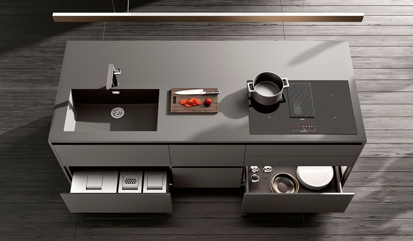 Встроенная кухня Febal Casa Origina ARCH-00133204 - Вид №5