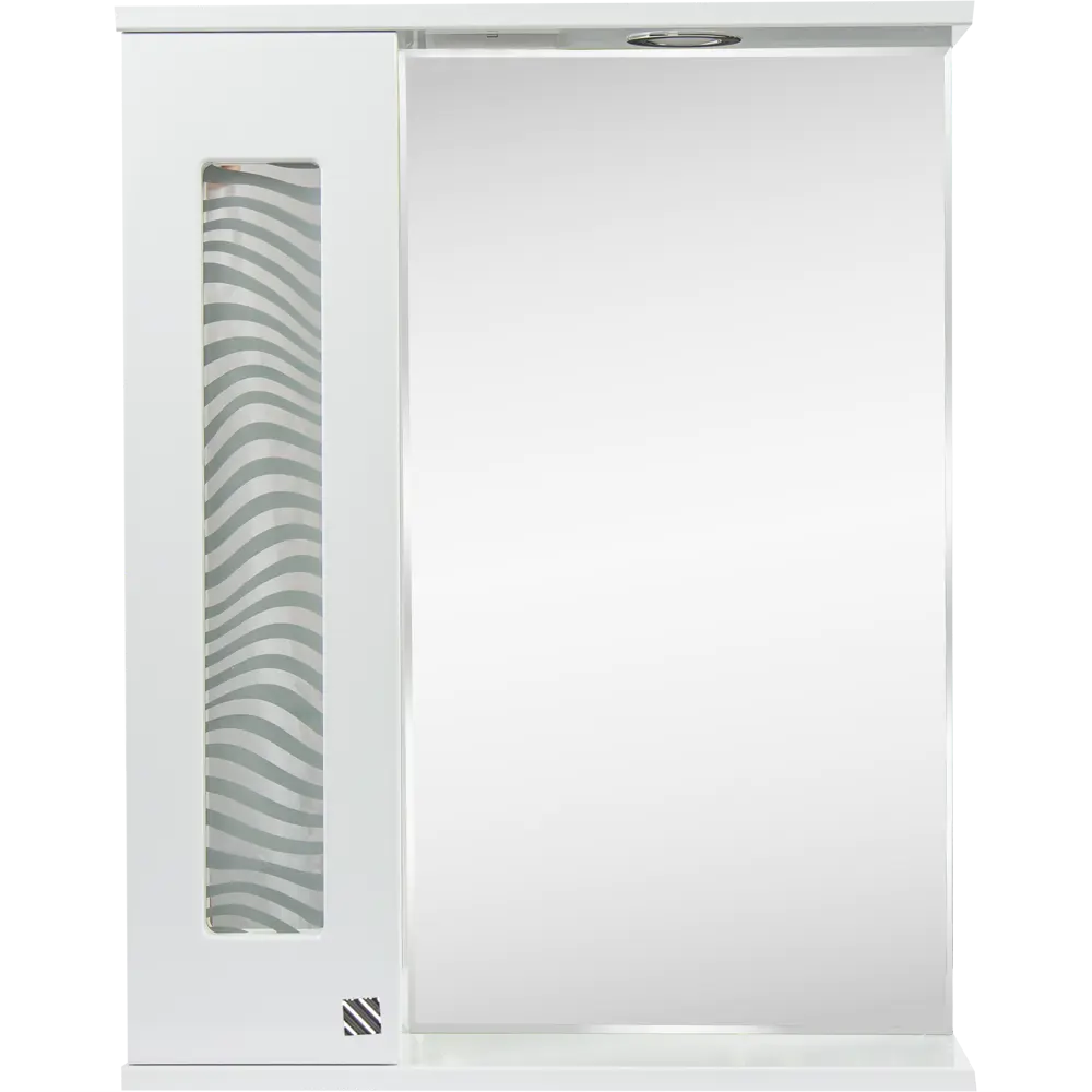 Шкаф зеркальный подвесной «Мальта» 55x70 см цвет белый VIGO STLM-2149064