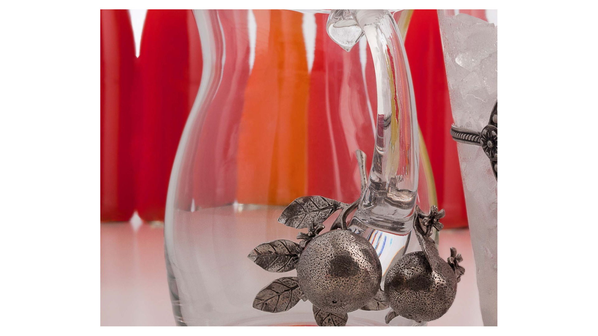 10648848 Vagabond House Кувшин Vagabond House Апельсины 20см, стекло Стекло  - Вид №2