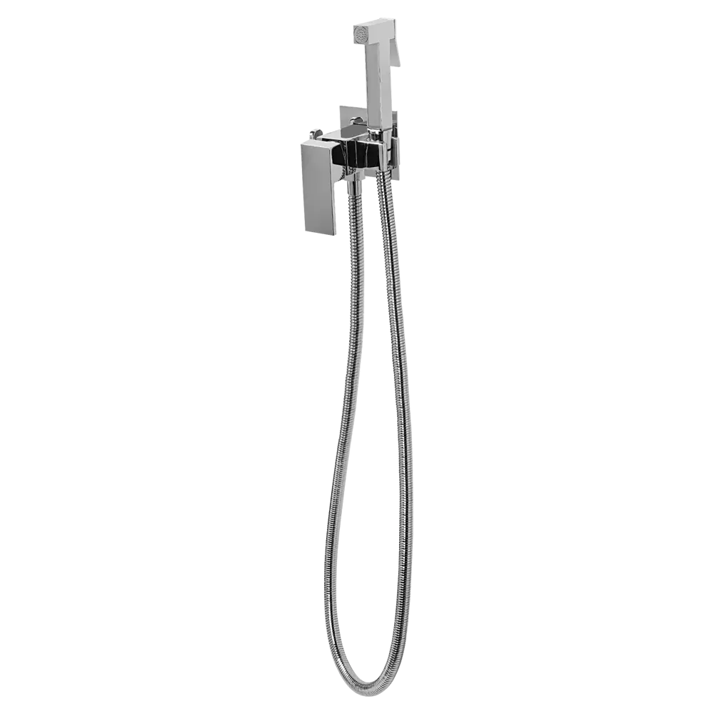 Гигиенический душ KONSENSA Прато скрытый монтаж, набор со смесителем, цвет хром STLM-2006668