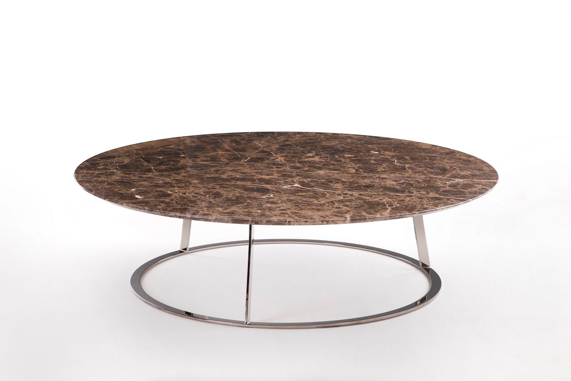 Круглый мраморный журнальный столик для гостиной Casamania & Horm Albino Family ARCH-00133839 - Вид №3