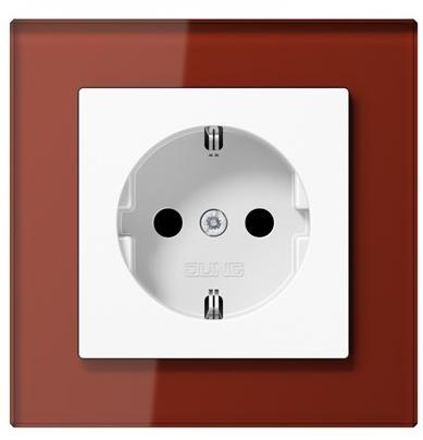 JUNG Электрическая розетка в стекле A creation sun-id-1509651 - Вид №5