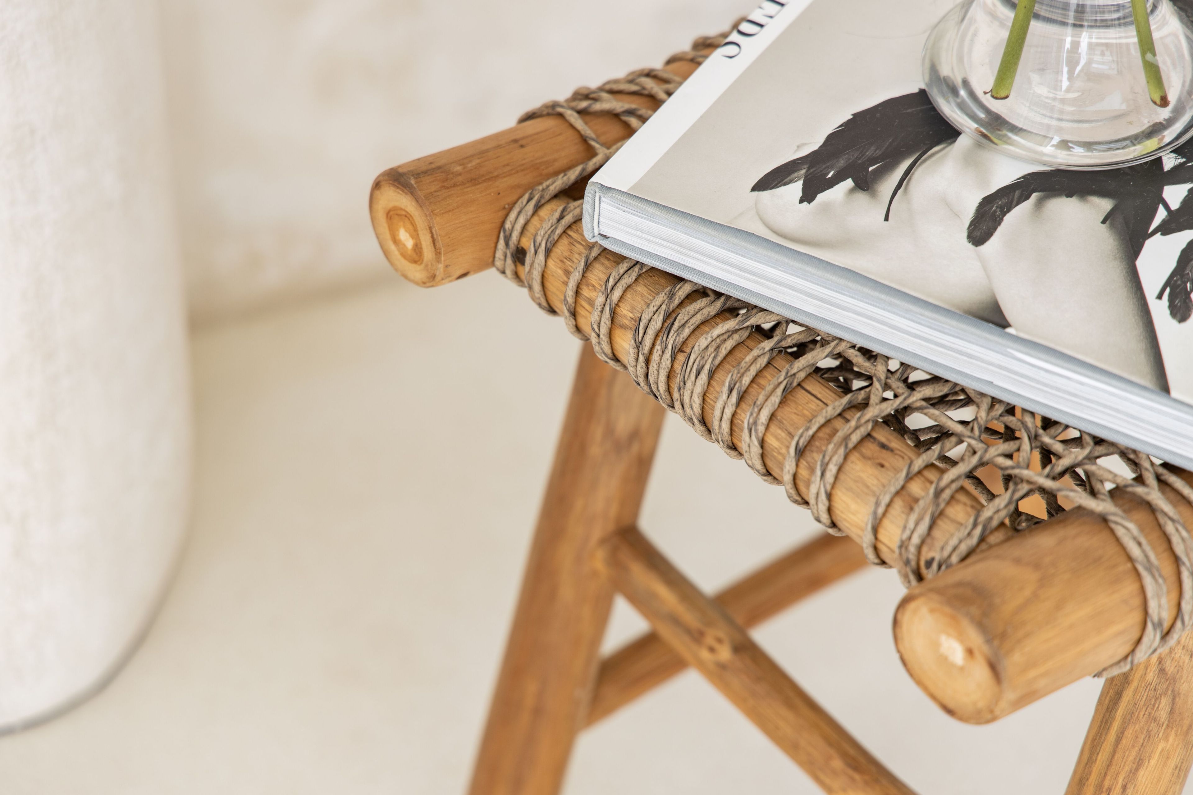 Низкий садовый стул из тикового дерева cbdesign Sauvage ARCH-00013643 - Вид №1