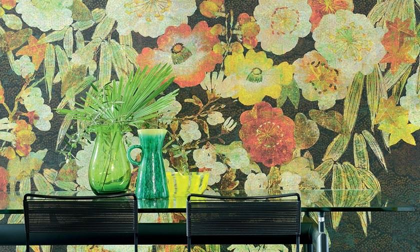 Élitis Моющиеся бумажные обои с цветочными мотивами Soleil levant sun-id-1350921 - Вид №1