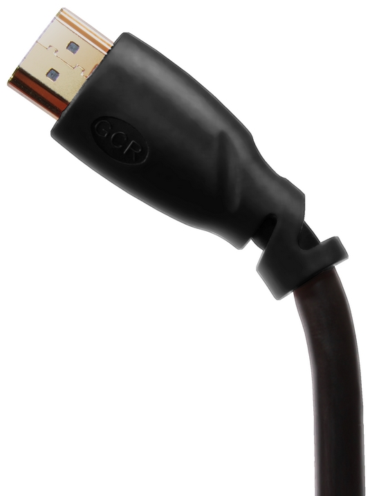 GCR-HM310-0.3m кабель 0.3m hdmi версия 1.4, черный, od7.3mm, 30/30 awg, позолоченные контакты, ethernet 10.2 гбит/с, 3d, 4k, , экран Greenconnect Santreyd  - Вид №1