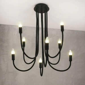 Подвесная люстра Loft IT Roots Loft1714-BL LOFT IT ДИЗАЙНЕРСКИЕ, ROOTS BLACK 118171 Черный