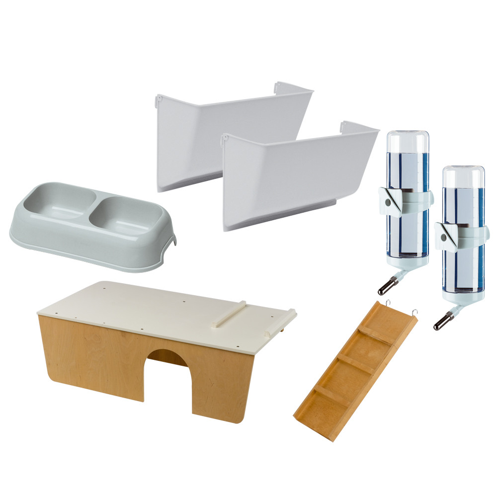 ПР0022454 Клетка для грызунов RABBIT 160 для кроликов 156,5x77x61,5см FERPLAST  - Вид №1