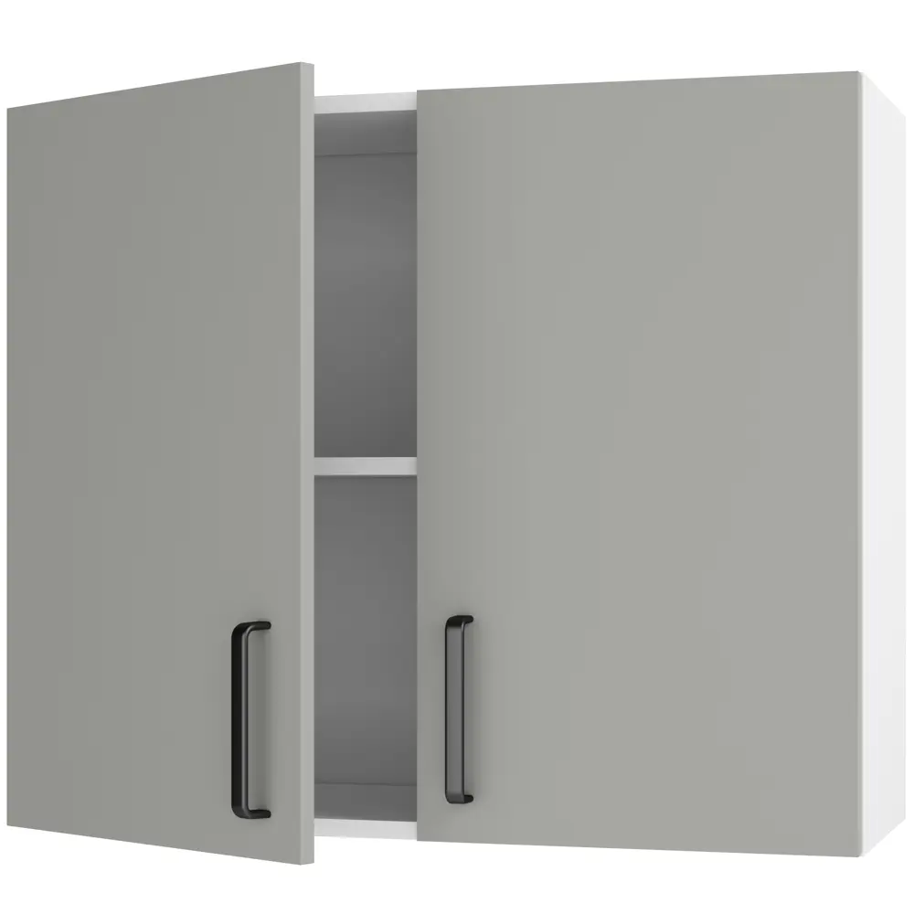 Кухонный шкаф напольный Нарбус 80x85x60 см ЛДСП цвет серый Santreyd STLM-2132028 - Вид №9