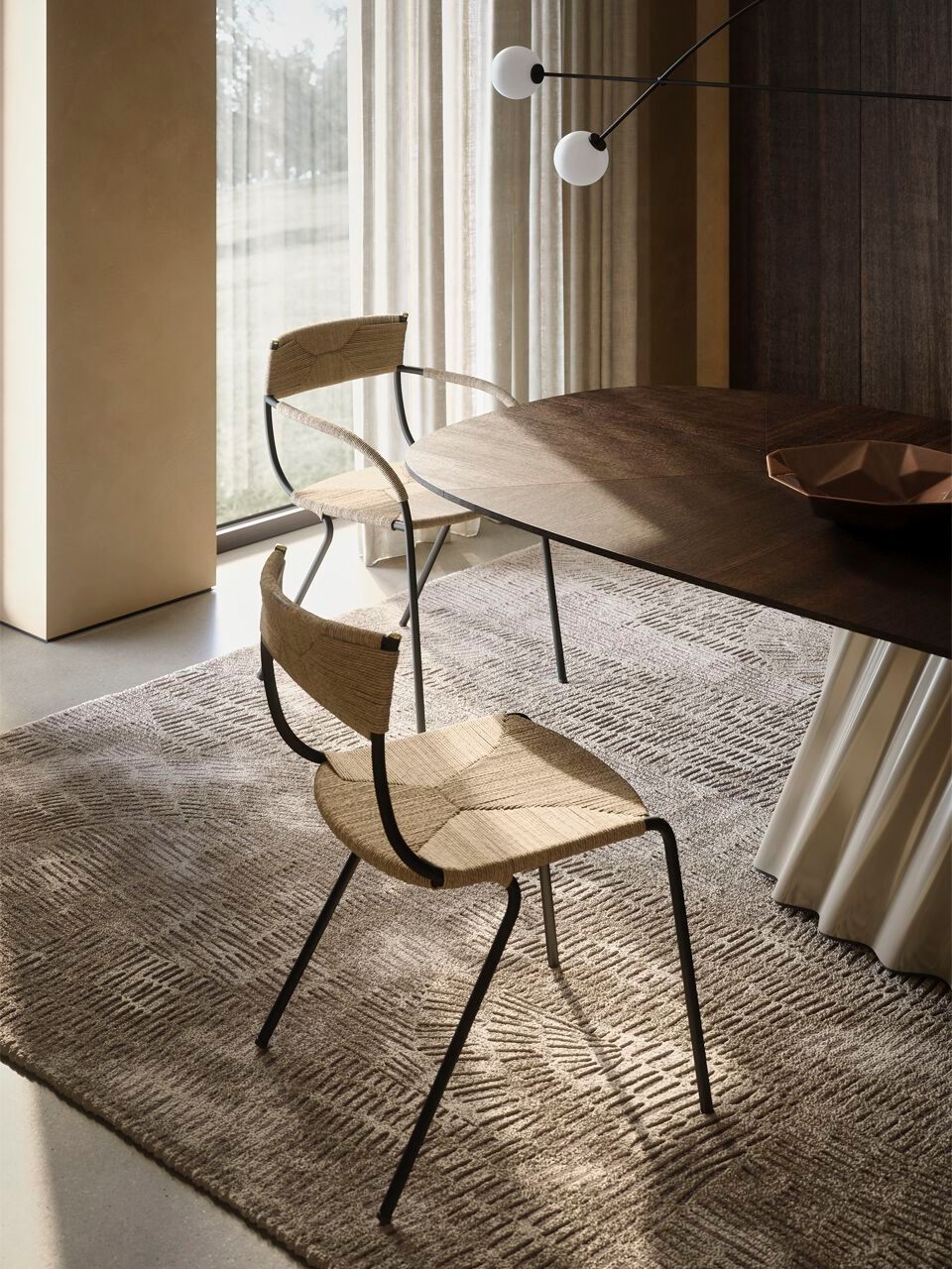 Стул из бумажной веревки Pianca ELIDE ARCH-00111752 - Вид №2