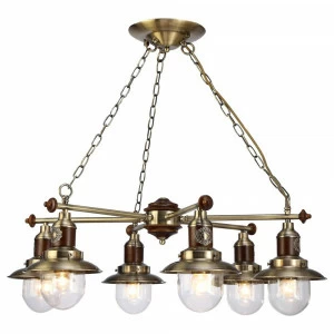 Подвесная люстра Arte Lamp Sailor A4524LM-6AB ARTE LAMP ДИЗАЙНЕРСКИЕ, SAILOR 056618 Бронза