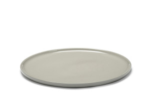 Фарфоровая плоская тарелка