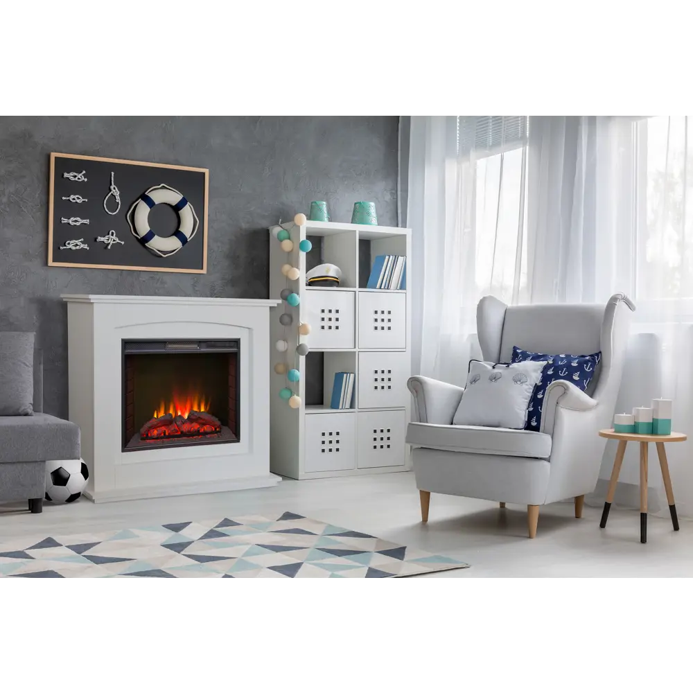 Обрамление для электрического камина Canada 25.5 WT с подсветкой REALFLAME STLM-2025884 - Вид №9