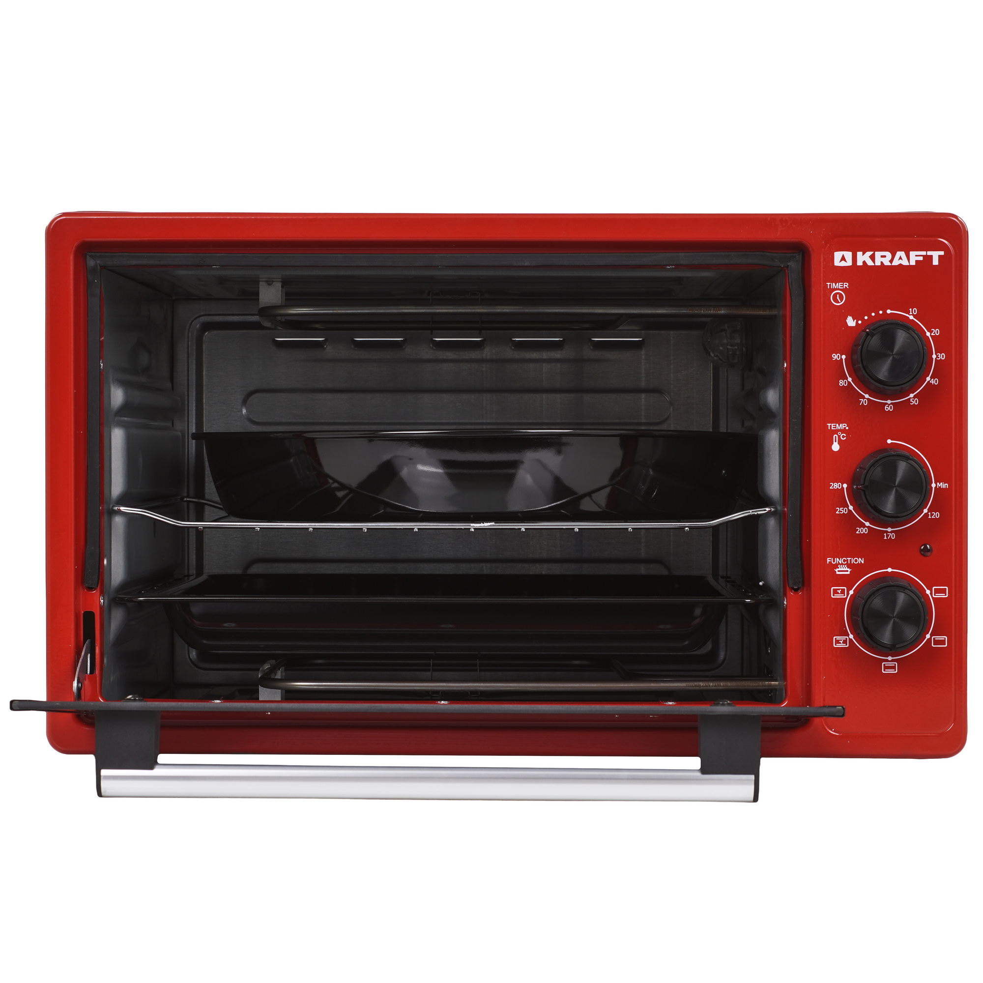 9265945 Мини-печь Kraft KN-MO 3902 FKR красный STDN-0133510 - Вид №5