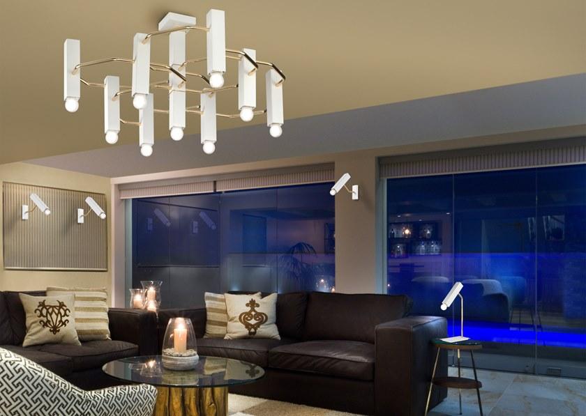 Metal Lux Потолочный светильник из металла Raster sun-id-1386601 - Вид №1