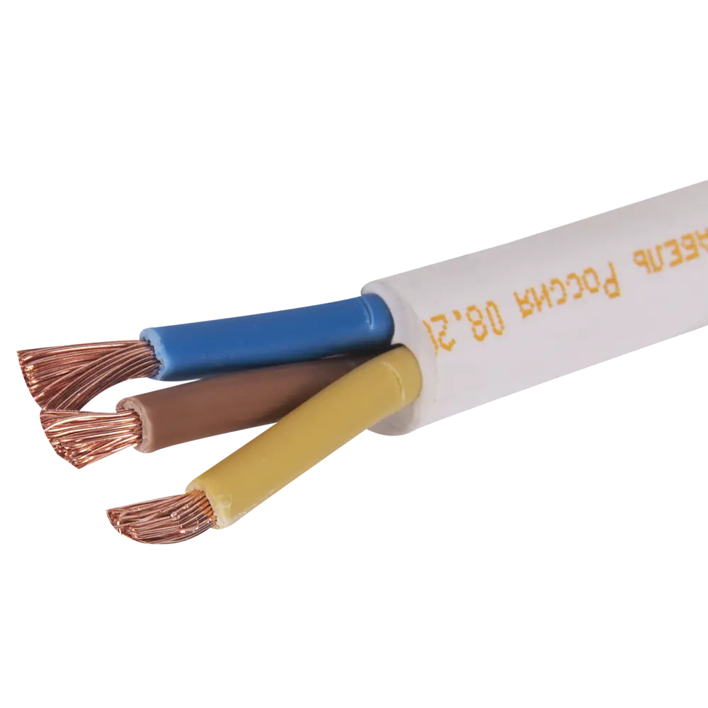 Провод Electraline ПВС 3х4, 5 м, ГОСТ STLM-2042008