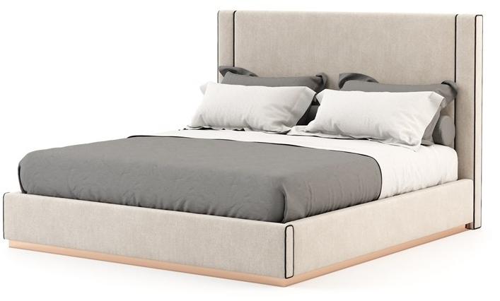 Laskasas Мягкая кровать с высоким изголовьем  Lk1132  - Вид №1