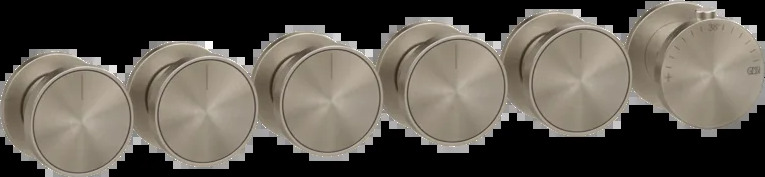 Смеситель для душа 66340 149 Gessi Origini МАТОВЫЙ НИКЕЛЬ FINOX