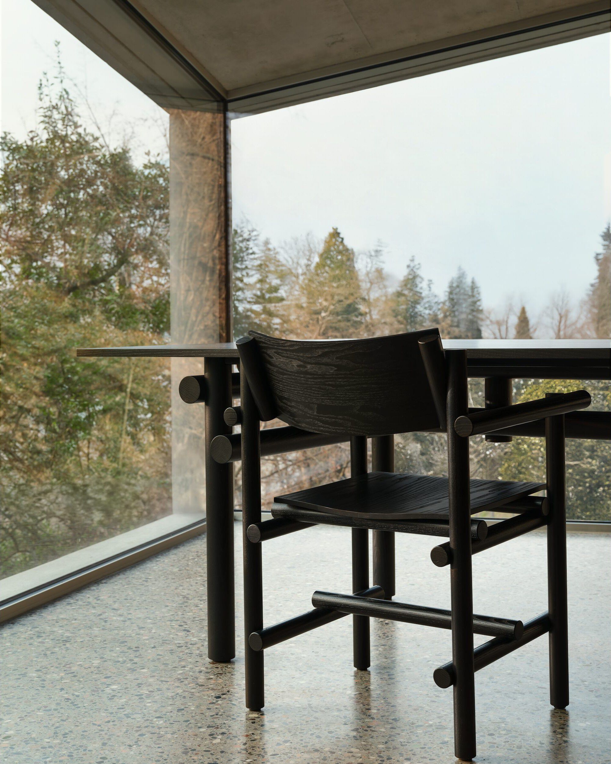 Деревянный стул с открытой спинкой Knoll Muecke Wood ARCH-00010615 - Вид №10