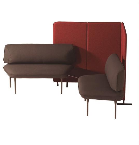 Capdell Скамья из ткани со спинкой Insula sun-id-1419371 - Вид №12