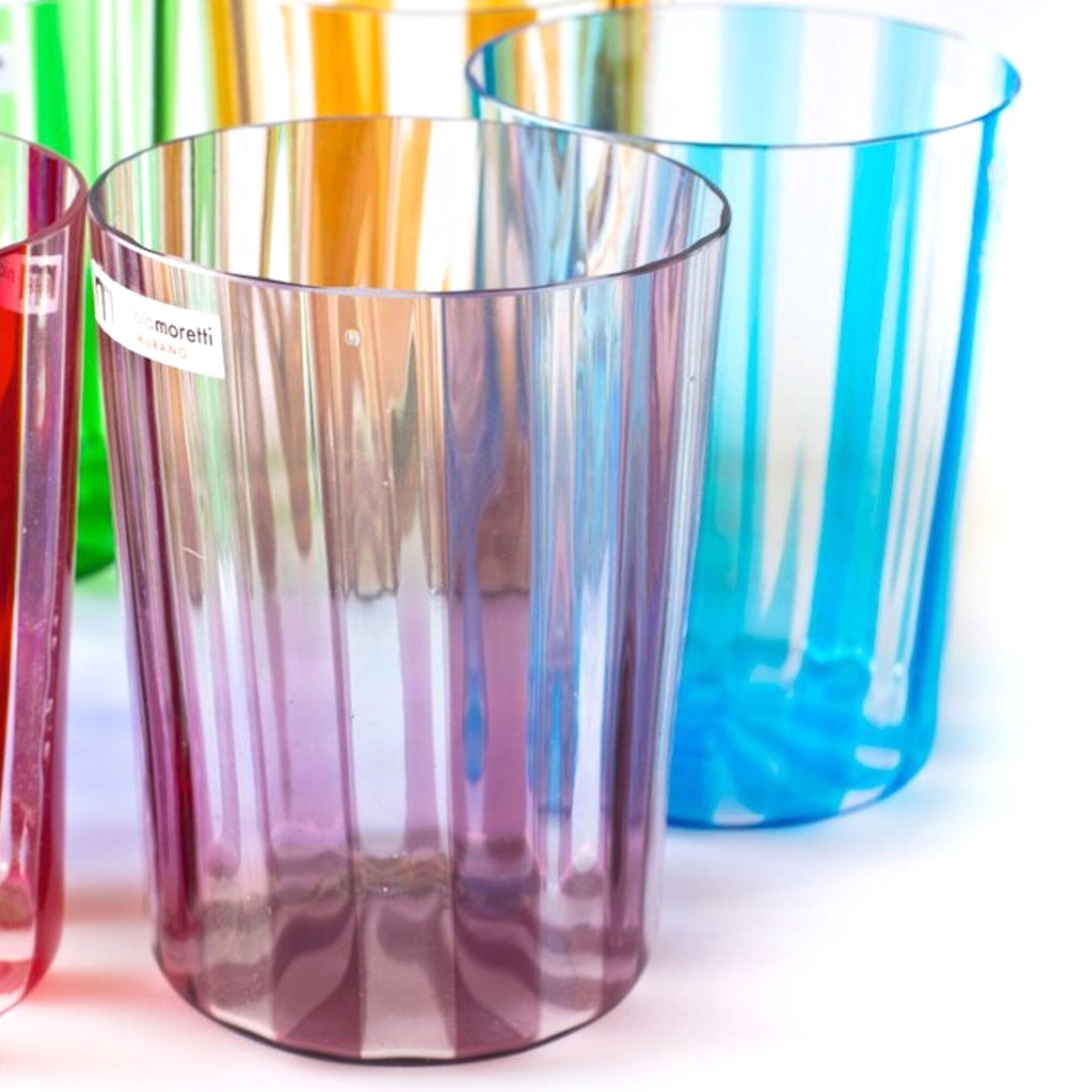 Набор из шести стаканов из муранского стекла ручной работы YourMurano готы ARCH-00143222 - Вид №9