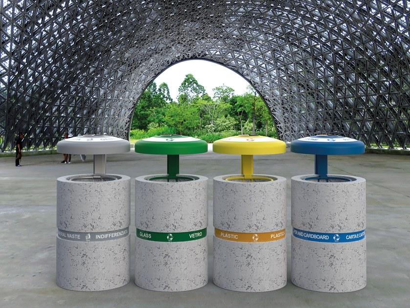 Lazzari Бетонный мусорный бак для наружного применения sun-id-1465206 - Вид №6