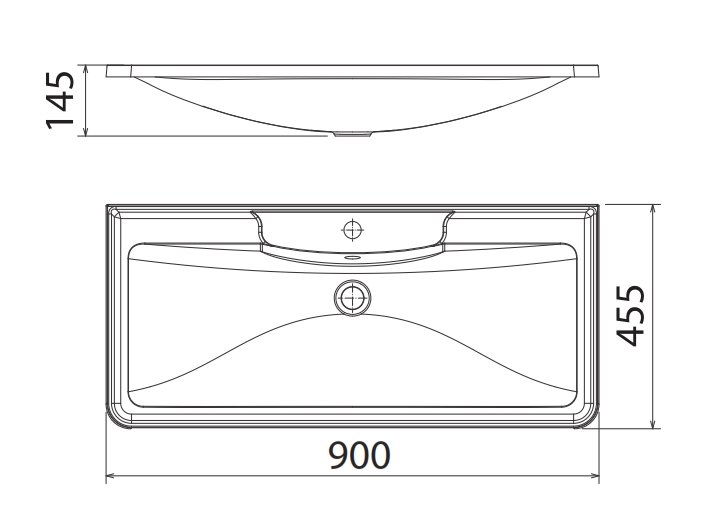 Мебель для ванной BelBagno ACQUA-900-PS - Вид №4
