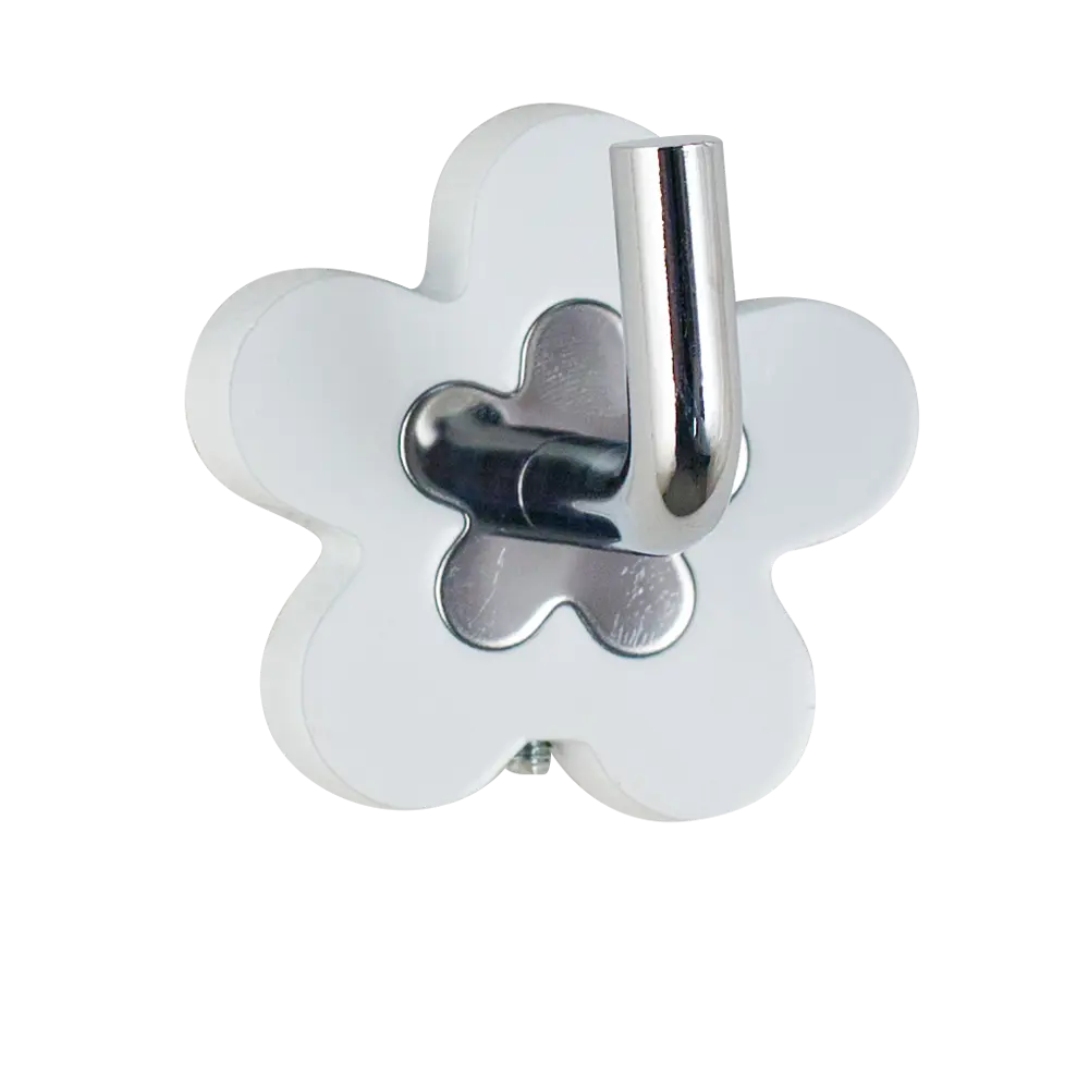 Крючок «Fiore» цвет белый BRISSEN STLM-2176491 - Вид №1