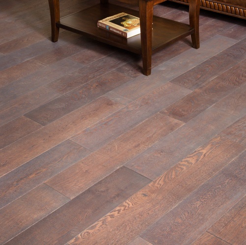 Инженерная доска Montblanc Дуб/Дуб Эль Каса Дуб с брашью (Текстурированная) 500-1800х180 мм 2600400104 - Вид №3