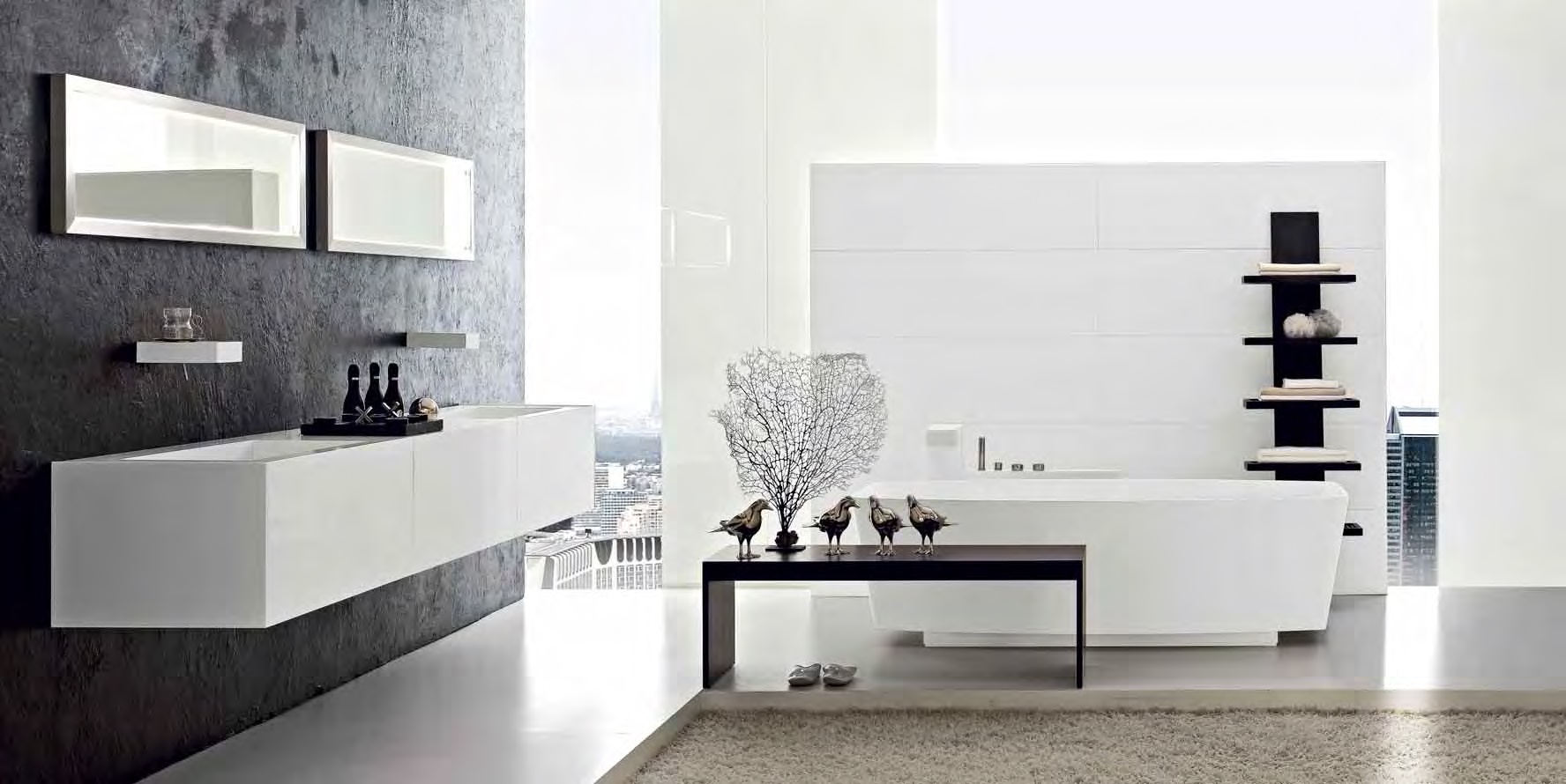 Toscoquattro Смеситель-полка для раковины Rubinetteria LivingTec 08RB3SA - Вид №1