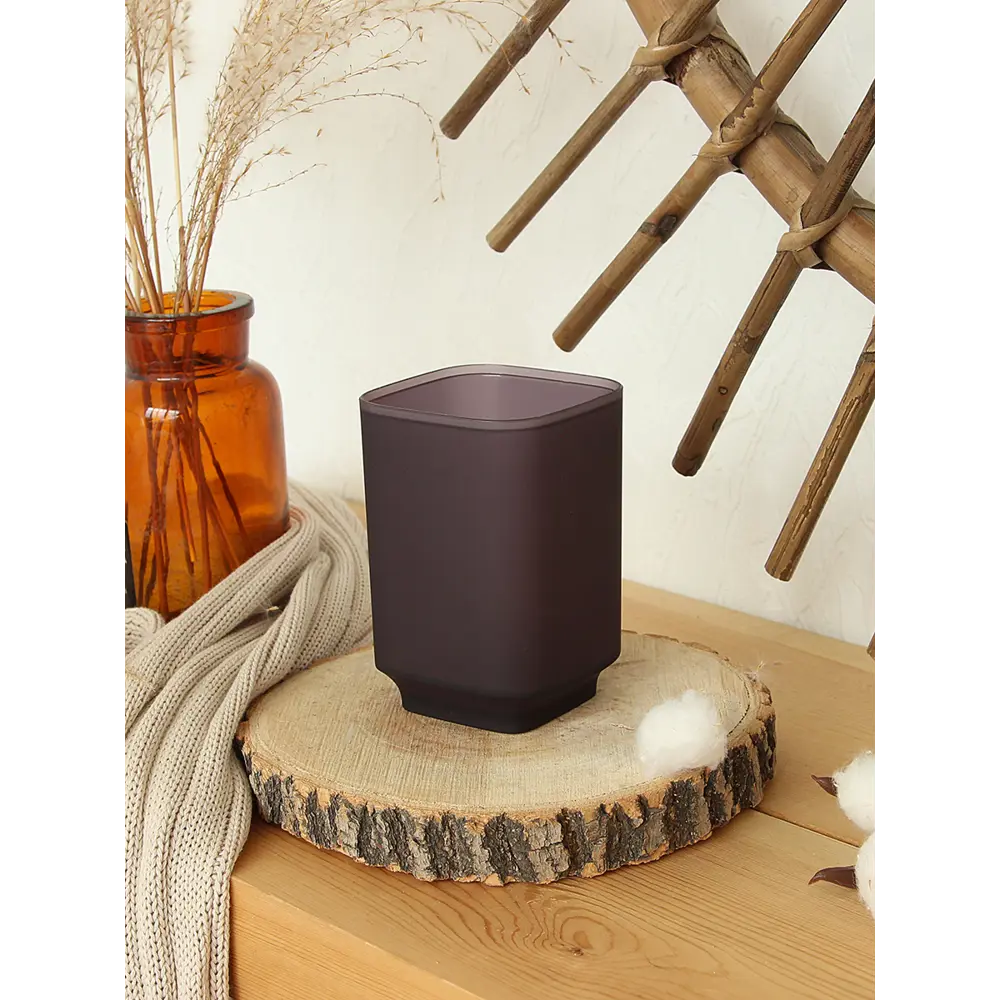 Стакан для щеток violet пластик фиолетовый Santreyd STLM-2048574 - Вид №2