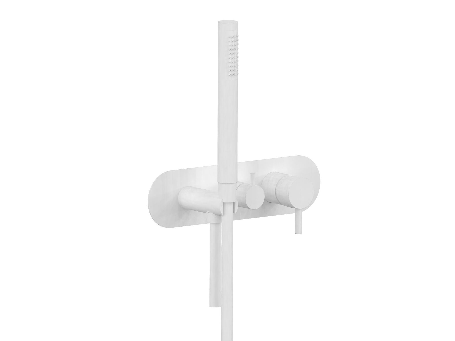 3 отверстия утопленный однорычажный смеситель для душа Rubinetterie Frattini Pepe XL ARCH-00143936