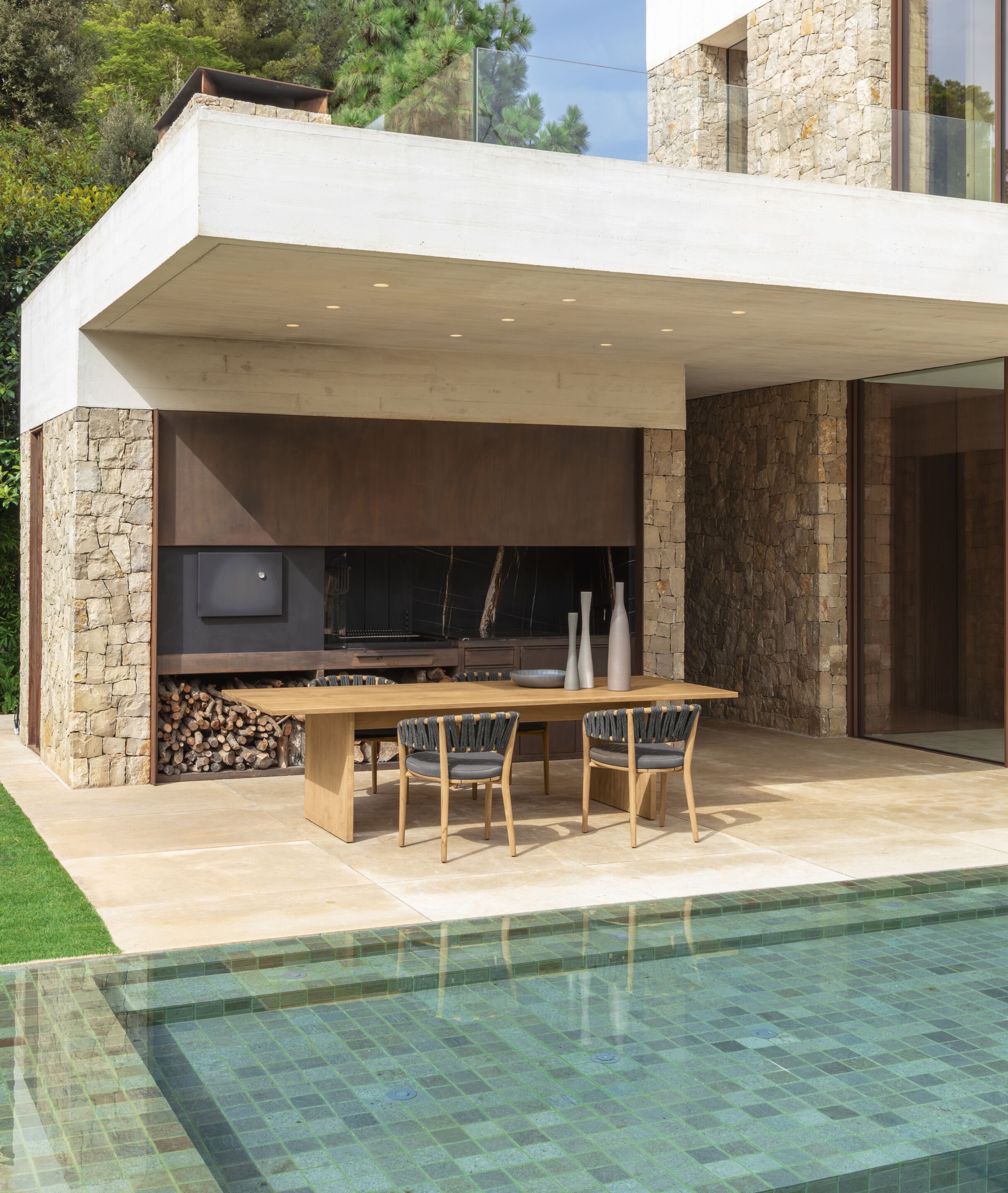 ТИК мягкий садовый стул с подлокотниками Talenti Venice ARCH-00063058 - Вид №5