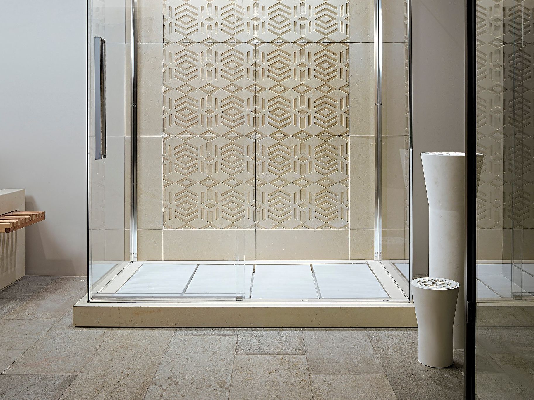 Утопленный поддон для душа из камня Лечче PIMAR P30 ARCH-00064663