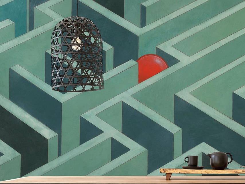 Геометрические тематические обои, экологически чистые WallPepper коллекция 2022 ARCH-00069113