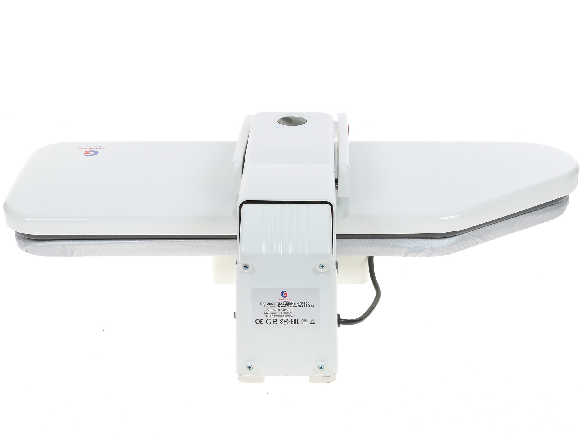 1218436 Гладильный пресс Grand Master GM-SP100 белый STDN-0085245 - Вид №6