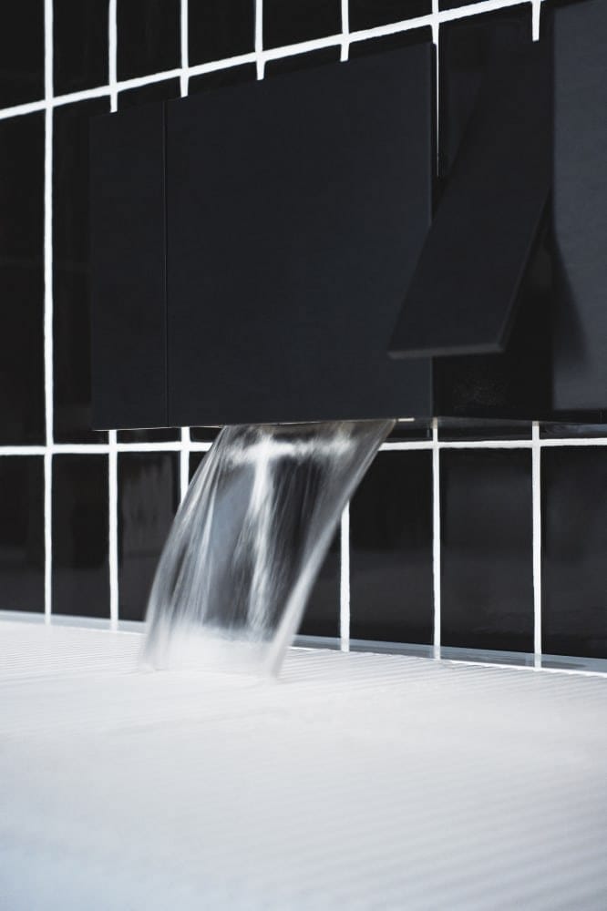 Анодированный алюминиевый настенный смеситель для раковины Agape Sen ARCH-00064468 - Вид №3